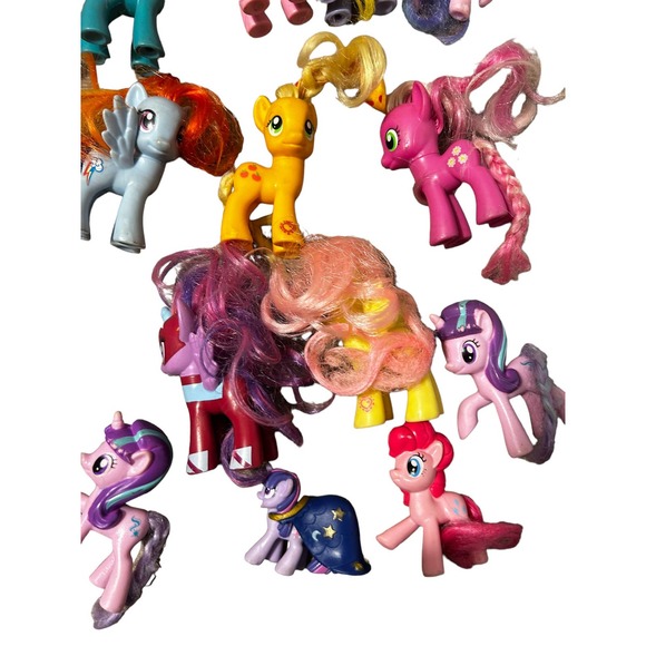 My Little pony miniatures figures mix lot 18 MLP - Picture 5 of 5